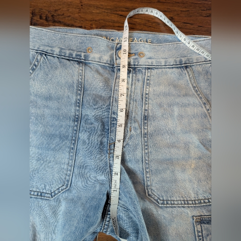 American Eagle Lightweight Denim Joggers Size 6 - Picture 9 of 10